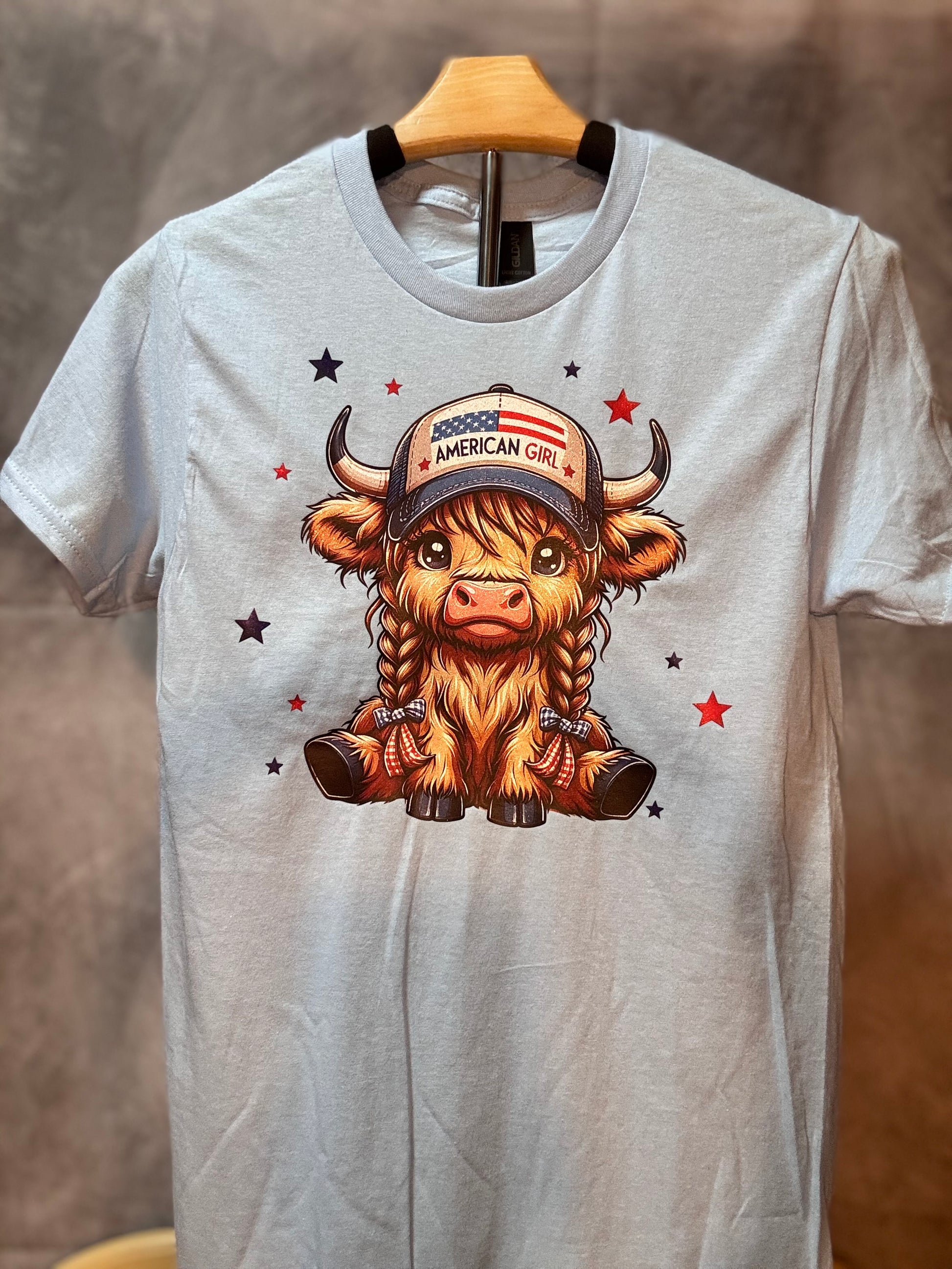 American Girl Cow Tee