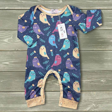 6-9 Month Bright Birdie Romper