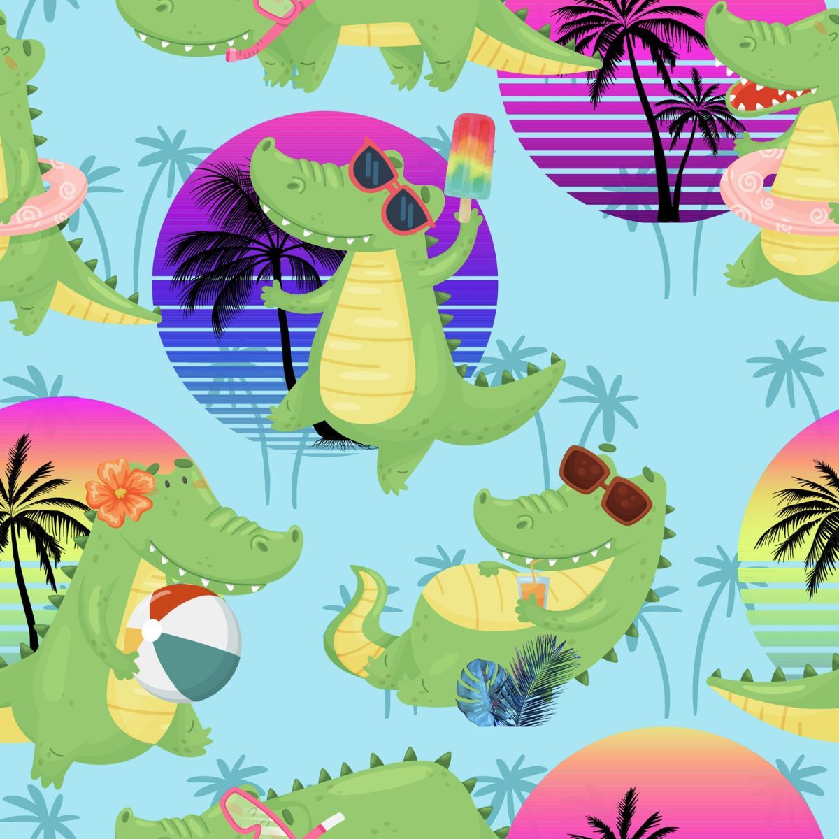 4T Gator Groove Dress