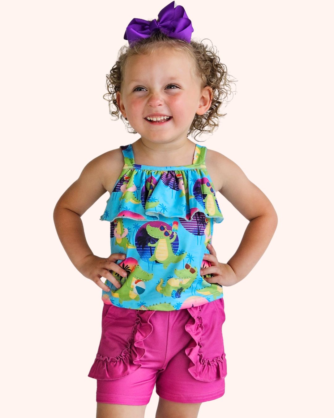 6/6X Girls Gator Groove Outfit