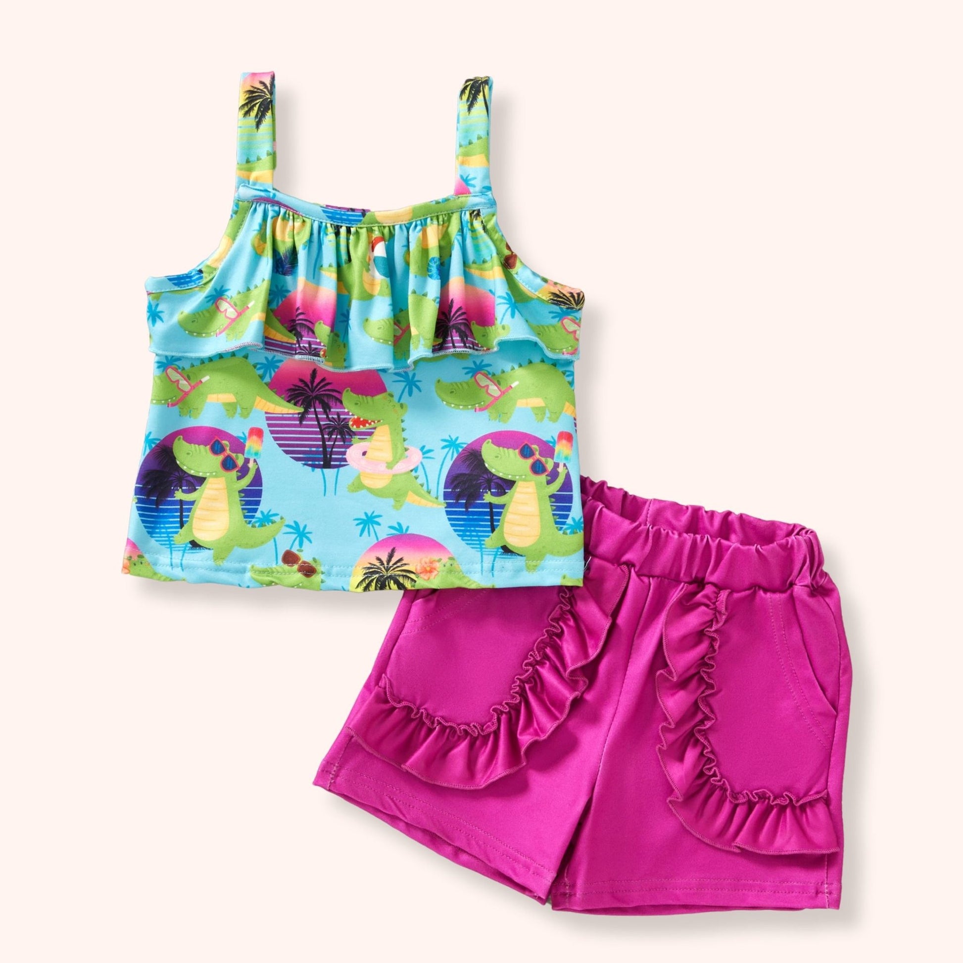 2T Girls Gator Groove Outfit