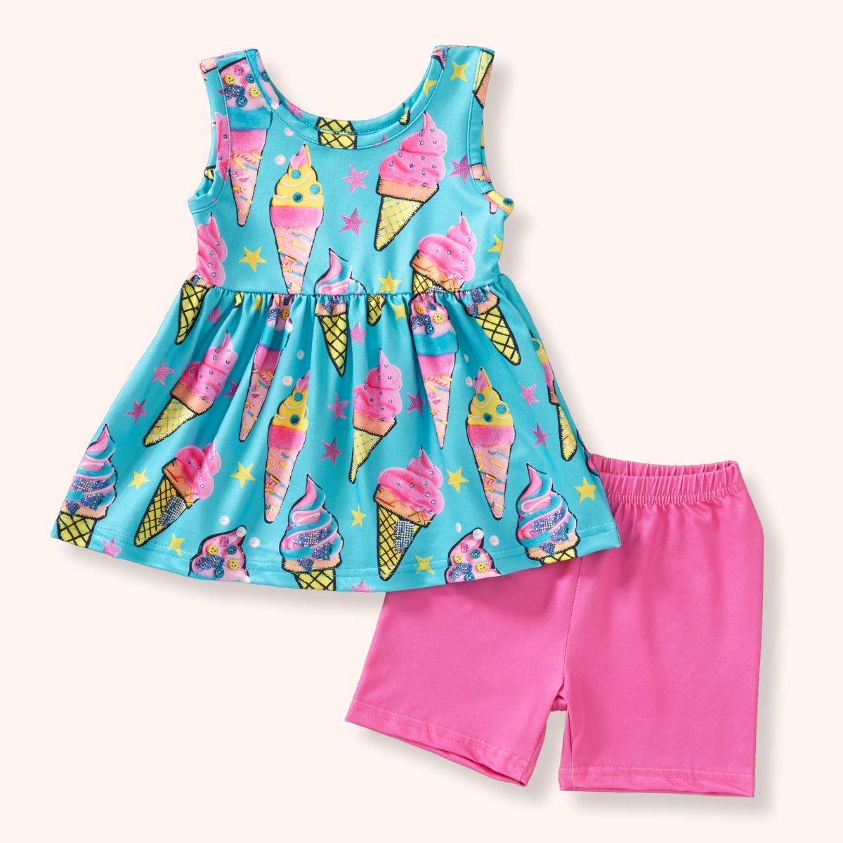 2T Girls Ice Cream Dream Outfit