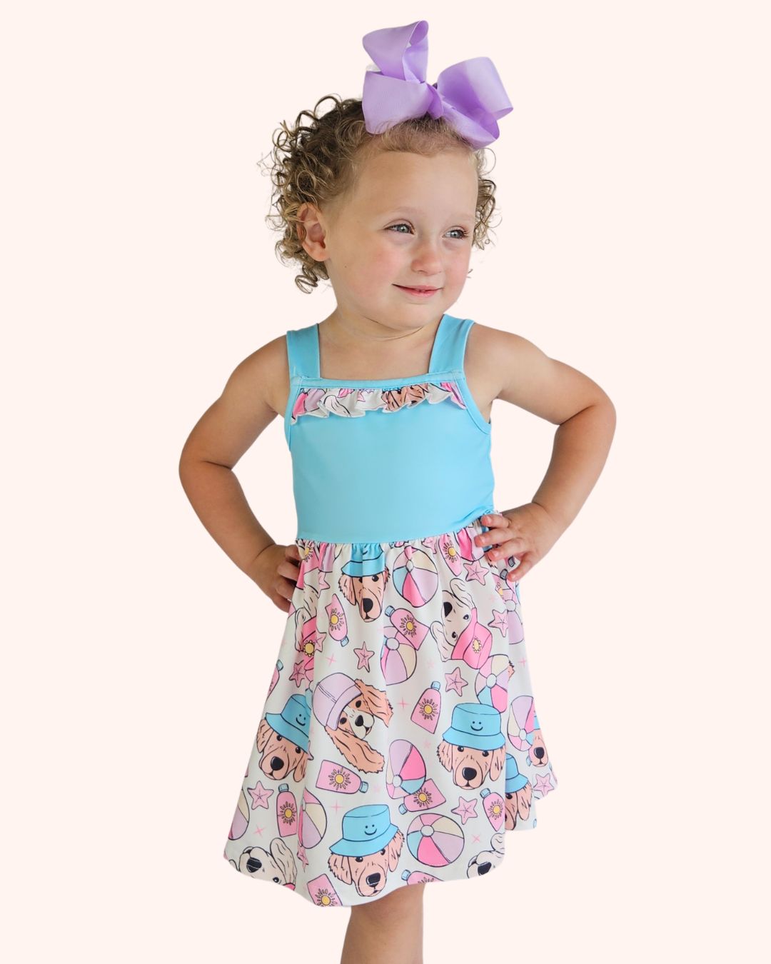 4T Sandy Paws Dress