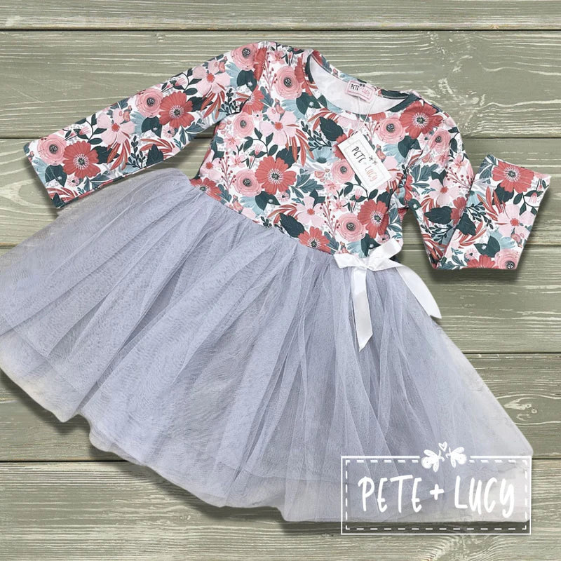10/12 Girls Painted Garden Dress