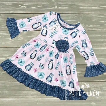 12-18 Month Penguin and Friends Dress